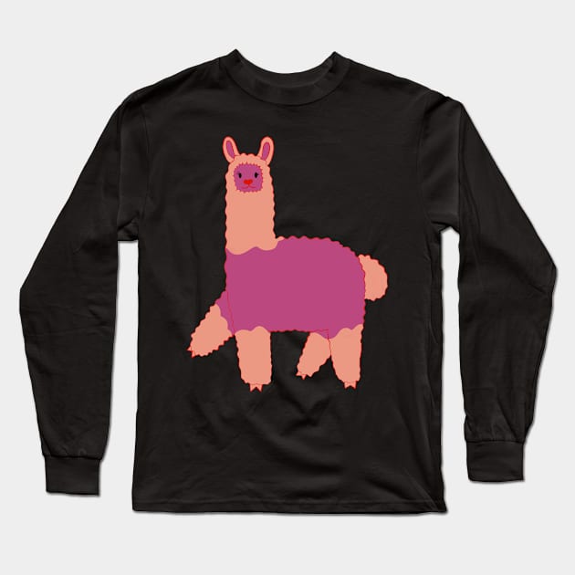 Lama Long Sleeve T-Shirt by Catulus208